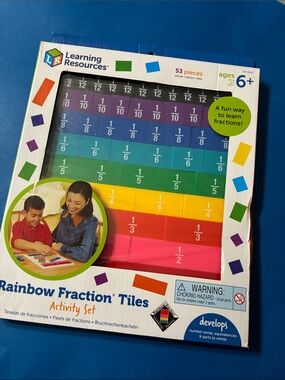 Learning Resources - Rainbow Fraction Tiles
